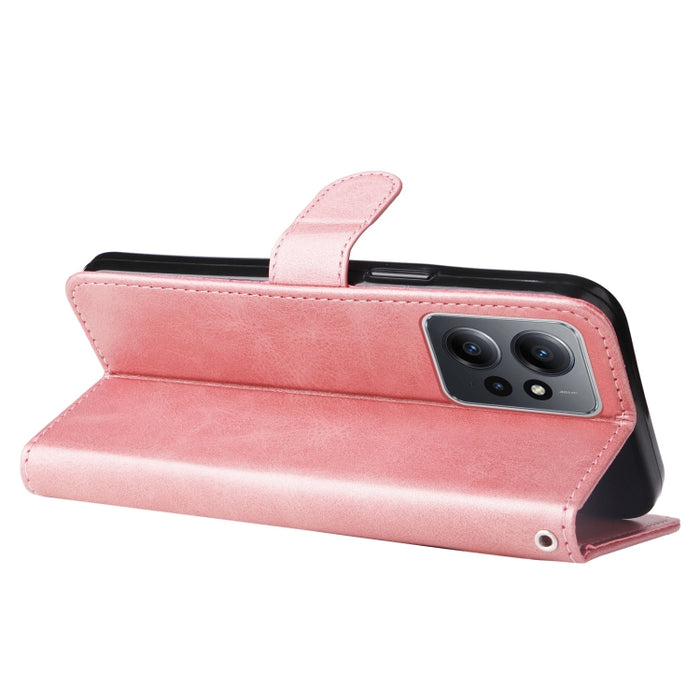 Estuche para teléfono de cuero con cremallera y textura de becerro, For Xiaomi Redmi Note 12 4G Global, For Honor Magic5 Pro, For Samsung Galaxy M14 5G