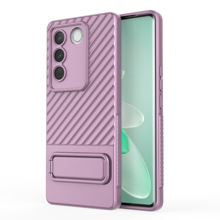 Caja de teléfono de TPU con textura ondulada con película de lente, For vivo S16 5G, For vivo S16 Pro 5G, For vivo S16e, For Xiaomi Redmi Note 12 Pro+ Global, For Xiaomi Redmi Note 12 Pro 5G Global, For Xiaomi Redmi Note 12 5G Global, For OnePlus 11 5G...
