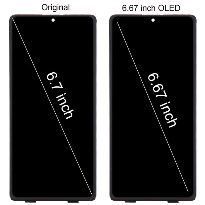 Pantalla LCD OLED con montaje completo de digitalizador