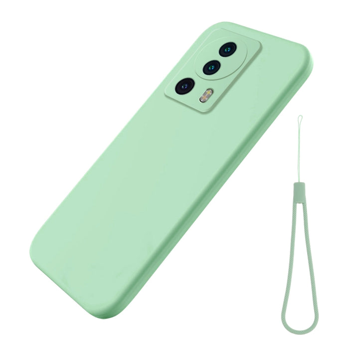 Funda de teléfono a prueba de golpes de silicona líquida de color puro, For Xiaomi 13 Lite, For vivo Y75 5G / Y55 5G