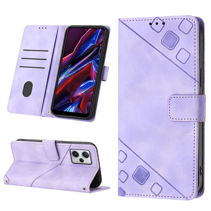 Estuche para teléfono de cuero en relieve con tacto de piel, For Samsung Galaxy A02s 164mm, For Samsung Galaxy A02s 166mm, For Samsung Galaxy A03 166mm EU Version, For Samsung Galaxy A03 164mm Global, For Samsung Galaxy A23 JP Version                  ...