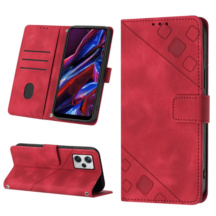 Estuche para teléfono de cuero en relieve con tacto de piel, For Samsung Galaxy A02s 164mm, For Samsung Galaxy A02s 166mm, For Samsung Galaxy A03 166mm EU Version, For Samsung Galaxy A03 164mm Global, For Samsung Galaxy A23 JP Version                  ...