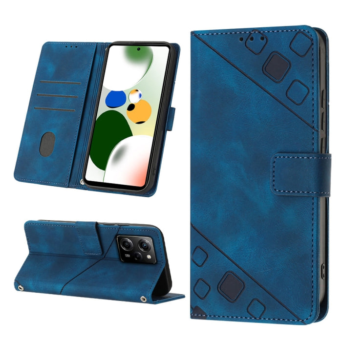 Estuche para teléfono de cuero en relieve con tacto de piel, For Samsung Galaxy A02s 164mm, For Samsung Galaxy A02s 166mm, For Samsung Galaxy A03 166mm EU Version, For Samsung Galaxy A03 164mm Global, For Samsung Galaxy A23 JP Version                  ...