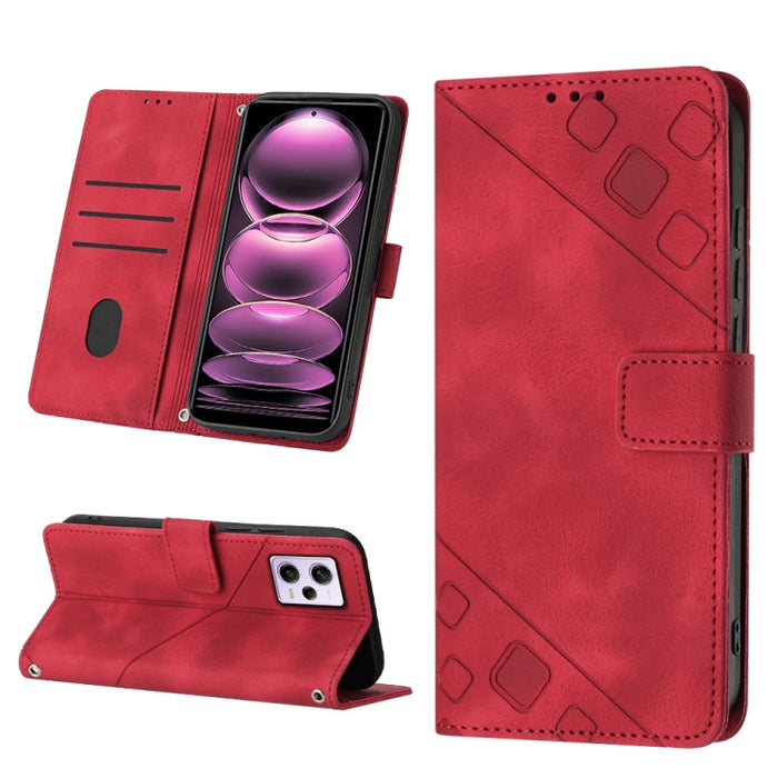Estuche para teléfono de cuero en relieve con tacto de piel, For Samsung Galaxy A02s 164mm, For Samsung Galaxy A02s 166mm, For Samsung Galaxy A03 166mm EU Version, For Samsung Galaxy A03 164mm Global, For Samsung Galaxy A23 JP Version                  ...
