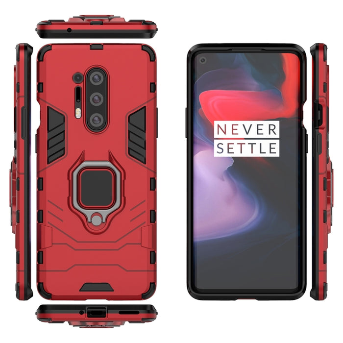 Funda protectora anticaída de PC + TPU con soporte de anillo invisible, For OnePlus 8 Pro, For Xiaomi Redmi Note 9