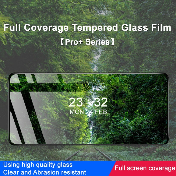 imak 9H Dureza de la superficie Película de vidrio templado de pantalla completa Serie Pro+, For OnePlus Nord CE 3 Lite 5G, For Xiaomi Redmi Note 12 Turbo 5G