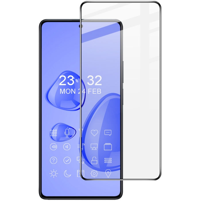imak 9H Dureza de la superficie Película de vidrio templado de pantalla completa Serie Pro+, For OnePlus Nord CE 3 Lite 5G, For Xiaomi Redmi Note 12 Turbo 5G