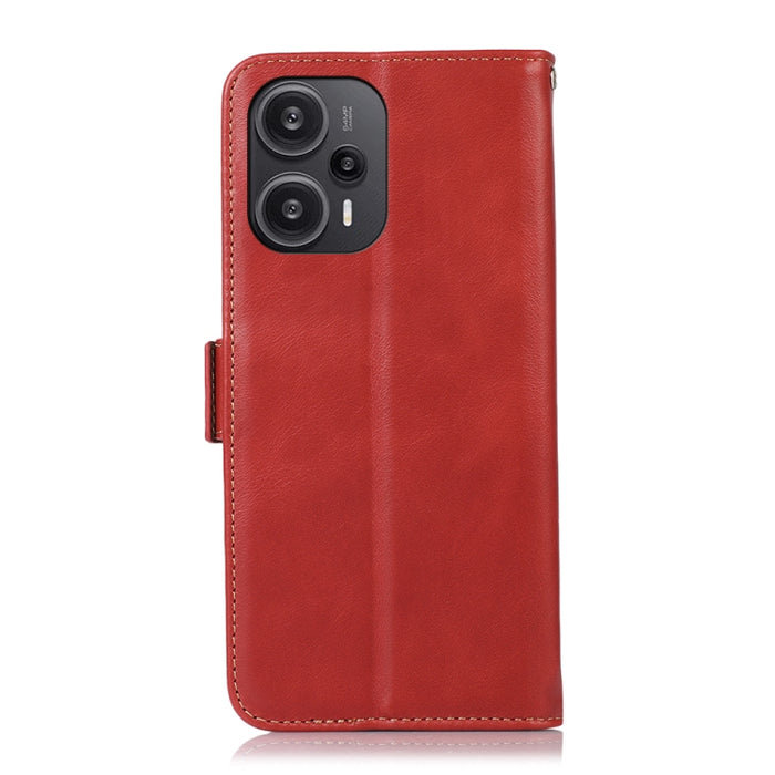 Estuche para teléfono de cuero de vaca con capa superior de Crazy Horse, For Nokia C12 4G, For Nokia C22 4G, For Xiaomi Redmi Note 12 Turbo 5G