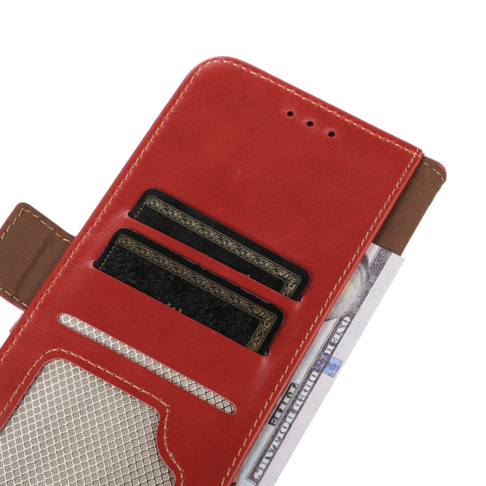 Estuche para teléfono de cuero de vaca con capa superior de Crazy Horse, For Nokia C12 4G, For Nokia C22 4G, For Xiaomi Redmi Note 12 Turbo 5G