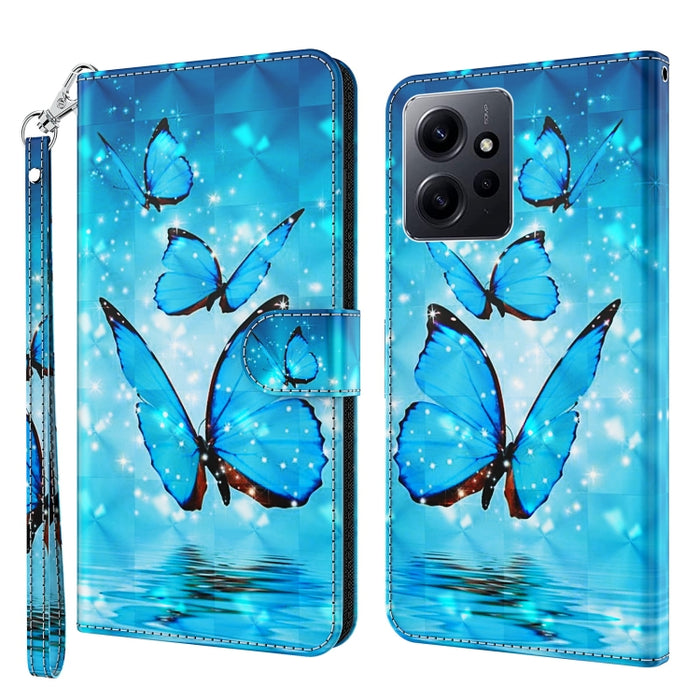 Caja del teléfono del cuero del tirón del modelo de la pintura 3D, For Xiaomi 13, For Xiaomi 13 Pro, For Xiaomi Redmi Note 12 4G Global, For Xiaomi Redmi Note 12 5G Global / Poco X5 5G, For Nokia G22