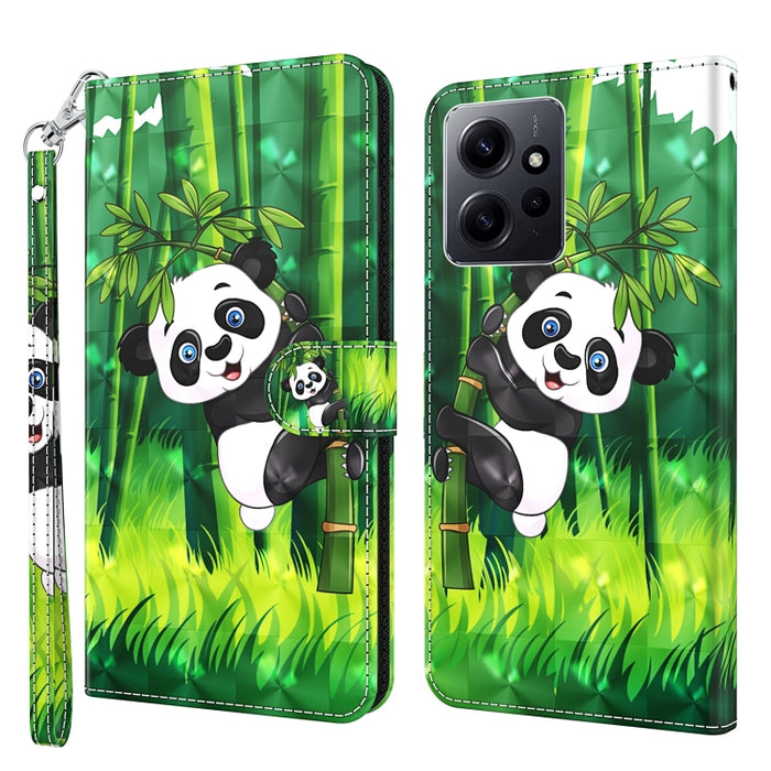 Caja del teléfono del cuero del tirón del modelo de la pintura 3D, For Xiaomi 13, For Xiaomi 13 Pro, For Xiaomi Redmi Note 12 4G Global, For Xiaomi Redmi Note 12 5G Global / Poco X5 5G, For Nokia G22