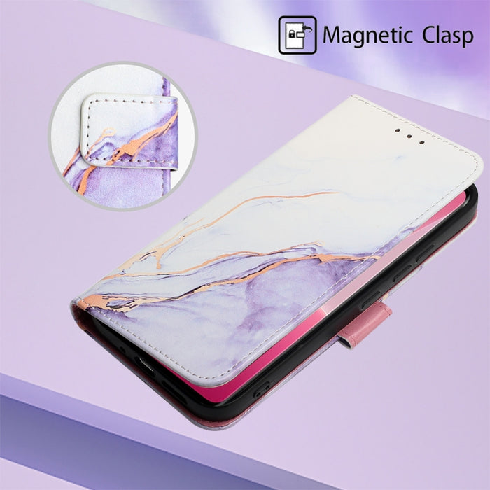 PT003 Estuche para teléfono de cuero con tapa y patrón de mármol, For Xiaomi 13 Lite 5G, For Xiaomi 13 Pro, For Xiaomi Poco X5 Pro 5G