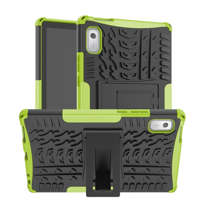 Funda para teléfono con textura de neumático TPU + PC con soporte, For Samsung Galaxy A24 4G, For Xiaomi Redmi 12C, For Xiaomi Poco C55, For Lenovo Tab M9
