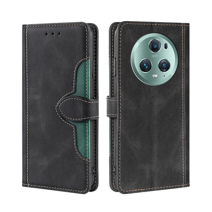 Estuche para teléfono de cuero con hebilla magnética y sensación de piel, For Huawei P60 / P60 Pro, For Huawei Enjoy 60, For OPPO Find X6 5G, For OPPO Find X6 Pro 5G, For Realme C55 4G, For Realme GT Neo 5 / GT3, For Realme V30 5G / V30T, For vivo S16e...