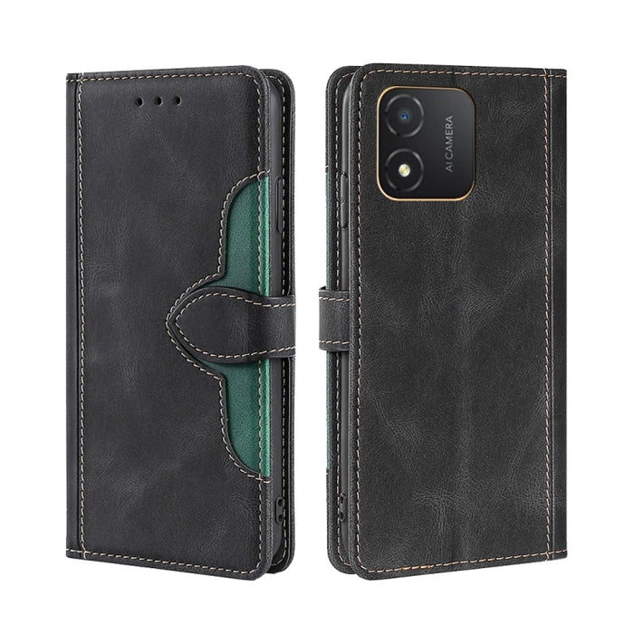 Estuche para teléfono de cuero con hebilla magnética y sensación de piel, For Huawei P60 / P60 Pro, For Huawei Enjoy 60, For OPPO Find X6 5G, For OPPO Find X6 Pro 5G, For Realme C55 4G, For Realme GT Neo 5 / GT3, For Realme V30 5G / V30T, For vivo S16e...