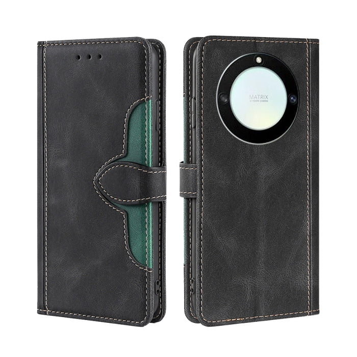 Estuche para teléfono de cuero con hebilla magnética y sensación de piel, For Huawei P60 / P60 Pro, For Huawei Enjoy 60, For OPPO Find X6 5G, For OPPO Find X6 Pro 5G, For Realme C55 4G, For Realme GT Neo 5 / GT3, For Realme V30 5G / V30T, For vivo S16e...