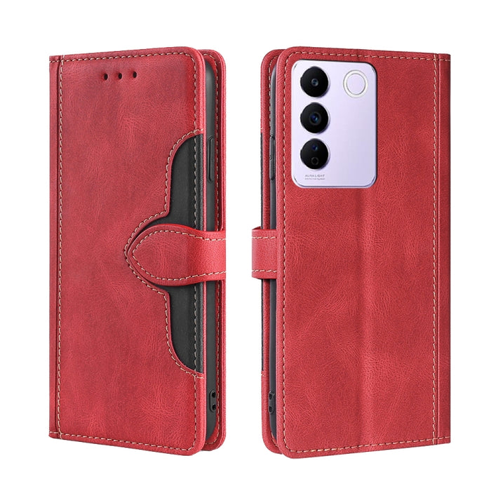 Estuche para teléfono de cuero con hebilla magnética y sensación de piel, For Huawei P60 / P60 Pro, For Huawei Enjoy 60, For OPPO Find X6 5G, For OPPO Find X6 Pro 5G, For Realme C55 4G, For Realme GT Neo 5 / GT3, For Realme V30 5G / V30T, For vivo S16e...