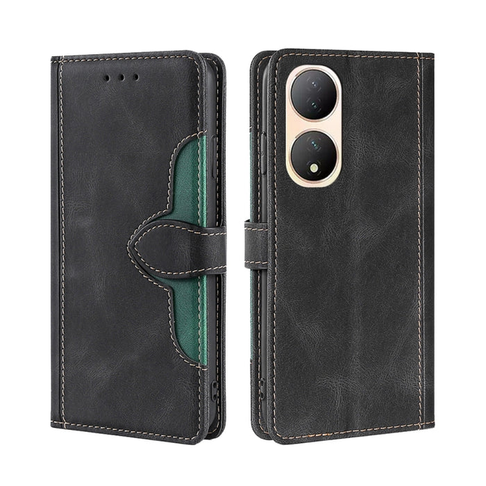 Estuche para teléfono de cuero con hebilla magnética y sensación de piel, For Huawei P60 / P60 Pro, For Huawei Enjoy 60, For OPPO Find X6 5G, For OPPO Find X6 Pro 5G, For Realme C55 4G, For Realme GT Neo 5 / GT3, For Realme V30 5G / V30T, For vivo S16e...