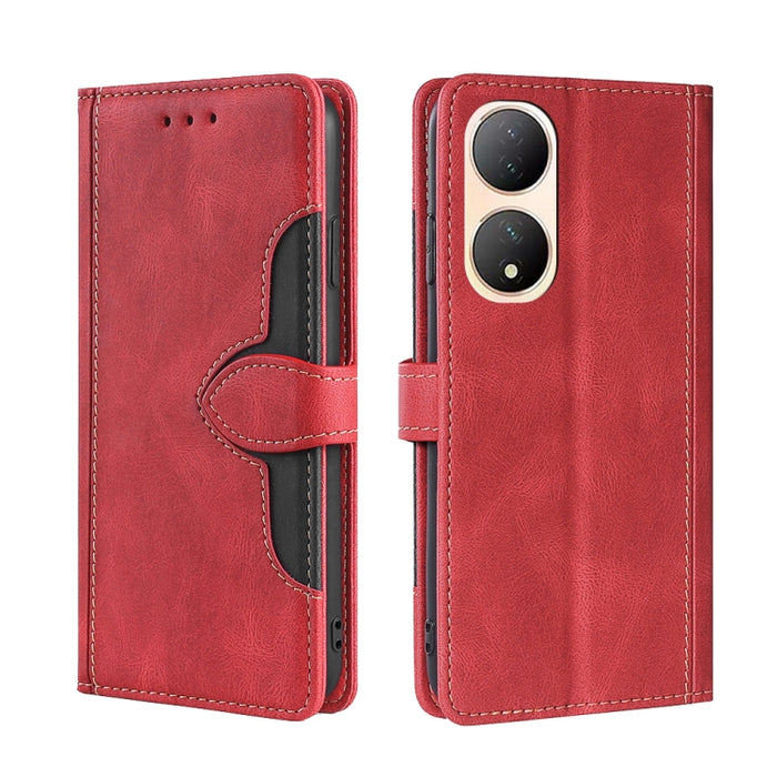 Estuche para teléfono de cuero con hebilla magnética y sensación de piel, For Huawei P60 / P60 Pro, For Huawei Enjoy 60, For OPPO Find X6 5G, For OPPO Find X6 Pro 5G, For Realme C55 4G, For Realme GT Neo 5 / GT3, For Realme V30 5G / V30T, For vivo S16e...