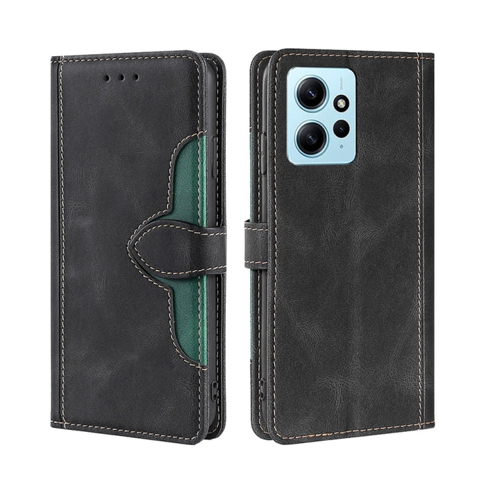 Estuche para teléfono de cuero con hebilla magnética y sensación de piel, For Huawei P60 / P60 Pro, For Huawei Enjoy 60, For OPPO Find X6 5G, For OPPO Find X6 Pro 5G, For Realme C55 4G, For Realme GT Neo 5 / GT3, For Realme V30 5G / V30T, For vivo S16e...