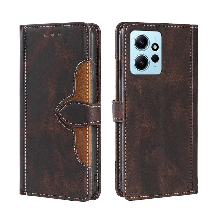 Estuche para teléfono de cuero con hebilla magnética y sensación de piel, For Huawei P60 / P60 Pro, For Huawei Enjoy 60, For OPPO Find X6 5G, For OPPO Find X6 Pro 5G, For Realme C55 4G, For Realme GT Neo 5 / GT3, For Realme V30 5G / V30T, For vivo S16e...
