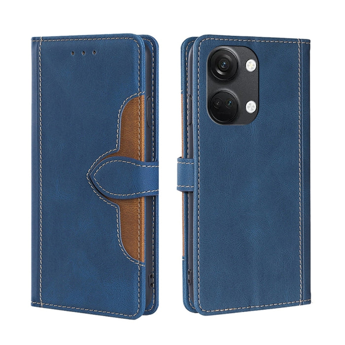 Estuche para teléfono de cuero con hebilla magnética y sensación de piel, For Huawei P60 / P60 Pro, For Huawei Enjoy 60, For OPPO Find X6 5G, For OPPO Find X6 Pro 5G, For Realme C55 4G, For Realme GT Neo 5 / GT3, For Realme V30 5G / V30T, For vivo S16e...