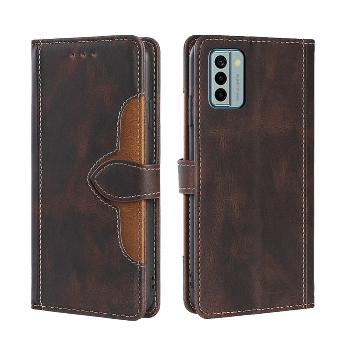 Estuche para teléfono de cuero con hebilla magnética y sensación de piel, For Huawei P60 / P60 Pro, For Huawei Enjoy 60, For OPPO Find X6 5G, For OPPO Find X6 Pro 5G, For Realme C55 4G, For Realme GT Neo 5 / GT3, For Realme V30 5G / V30T, For vivo S16e...