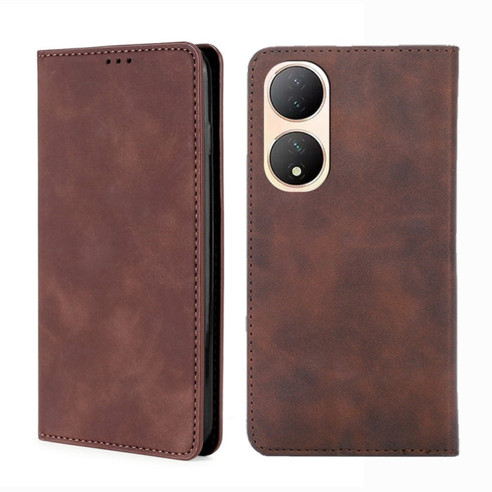 Estuche para teléfono de cuero con tapa horizontal magnética con sensación de piel, For OPPO Find X6 5G, For OPPO Find X6 Pro 5G, For Realme C55 4G, For Realme GT Neo 5 / GT3 / GT Neo 5 240W, For Realme V30 5G / V30t, For vivo S16e / V27e              ...