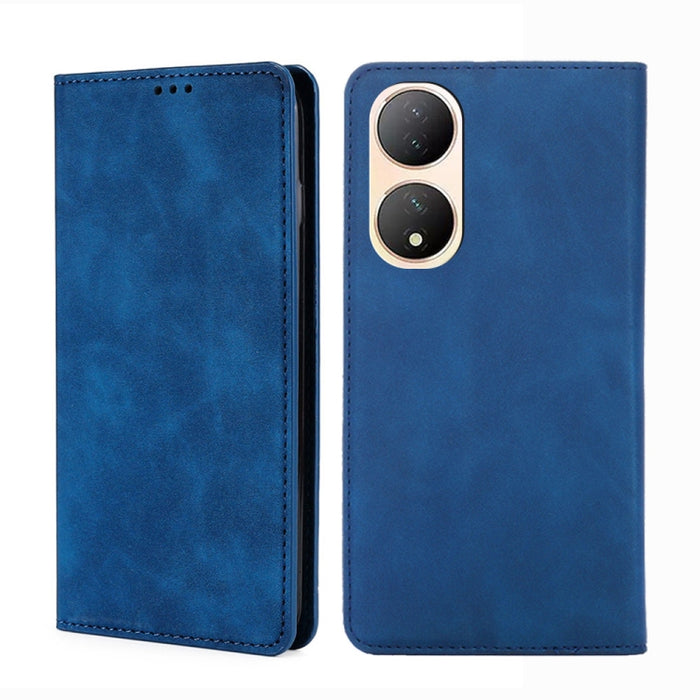 Estuche para teléfono de cuero con tapa horizontal magnética con sensación de piel, For OPPO Find X6 5G, For OPPO Find X6 Pro 5G, For Realme C55 4G, For Realme GT Neo 5 / GT3 / GT Neo 5 240W, For Realme V30 5G / V30t, For vivo S16e / V27e              ...