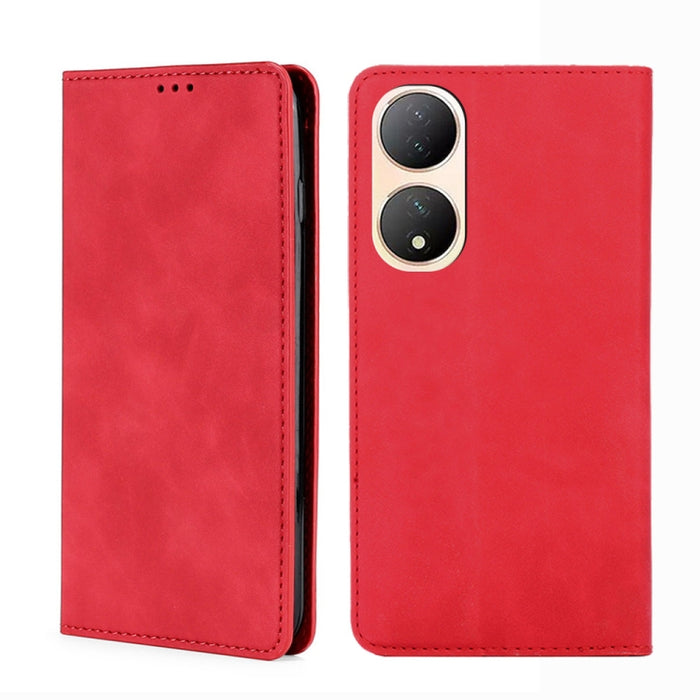 Estuche para teléfono de cuero con tapa horizontal magnética con sensación de piel, For OPPO Find X6 5G, For OPPO Find X6 Pro 5G, For Realme C55 4G, For Realme GT Neo 5 / GT3 / GT Neo 5 240W, For Realme V30 5G / V30t, For vivo S16e / V27e              ...
