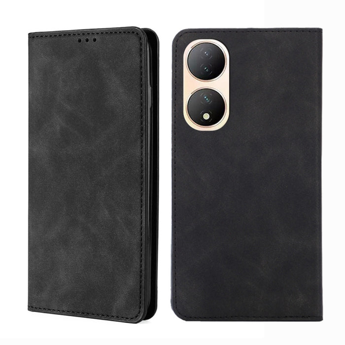 Estuche para teléfono de cuero con tapa horizontal magnética con sensación de piel, For OPPO Find X6 5G, For OPPO Find X6 Pro 5G, For Realme C55 4G, For Realme GT Neo 5 / GT3 / GT Neo 5 240W, For Realme V30 5G / V30t, For vivo S16e / V27e              ...