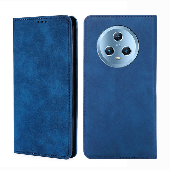 Estuche para teléfono de cuero con tapa horizontal magnética con sensación de piel, For OPPO Find X6 5G, For OPPO Find X6 Pro 5G, For Realme C55 4G, For Realme GT Neo 5 / GT3 / GT Neo 5 240W, For Realme V30 5G / V30t, For vivo S16e / V27e              ...