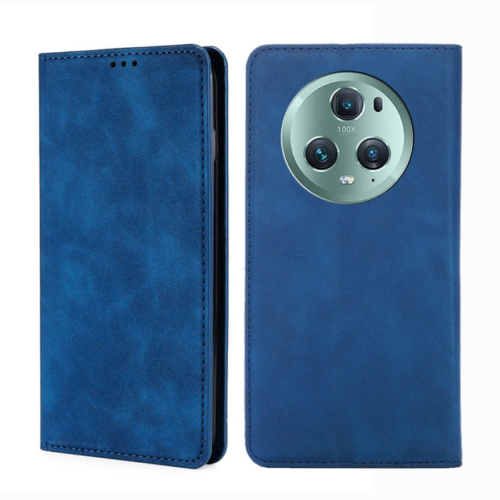 Estuche para teléfono de cuero con tapa horizontal magnética con sensación de piel, For OPPO Find X6 5G, For OPPO Find X6 Pro 5G, For Realme C55 4G, For Realme GT Neo 5 / GT3 / GT Neo 5 240W, For Realme V30 5G / V30t, For vivo S16e / V27e              ...