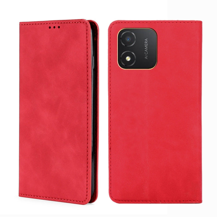 Estuche para teléfono de cuero con tapa horizontal magnética con sensación de piel, For OPPO Find X6 5G, For OPPO Find X6 Pro 5G, For Realme C55 4G, For Realme GT Neo 5 / GT3 / GT Neo 5 240W, For Realme V30 5G / V30t, For vivo S16e / V27e              ...