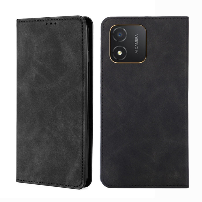 Estuche para teléfono de cuero con tapa horizontal magnética con sensación de piel, For OPPO Find X6 5G, For OPPO Find X6 Pro 5G, For Realme C55 4G, For Realme GT Neo 5 / GT3 / GT Neo 5 240W, For Realme V30 5G / V30t, For vivo S16e / V27e              ...