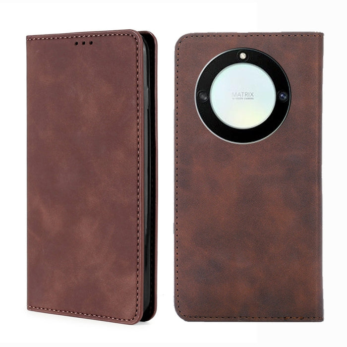 Estuche para teléfono de cuero con tapa horizontal magnética con sensación de piel, For OPPO Find X6 5G, For OPPO Find X6 Pro 5G, For Realme C55 4G, For Realme GT Neo 5 / GT3 / GT Neo 5 240W, For Realme V30 5G / V30t, For vivo S16e / V27e              ...