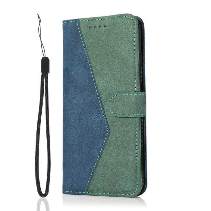 Estuche para teléfono de cuero con costuras de dos colores, For Xiaomi Redmi Note 12 5G China