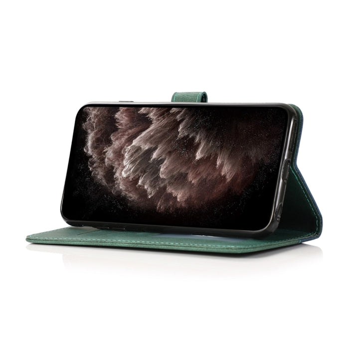 Estuche para teléfono de cuero con costuras de dos colores, For Xiaomi Redmi Note 12 5G China
