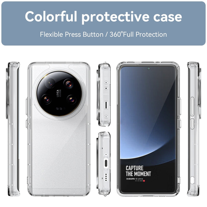 Caja colorida del teléfono de acrílico + TPU de la serie, For Xiaomi 13 Ultra