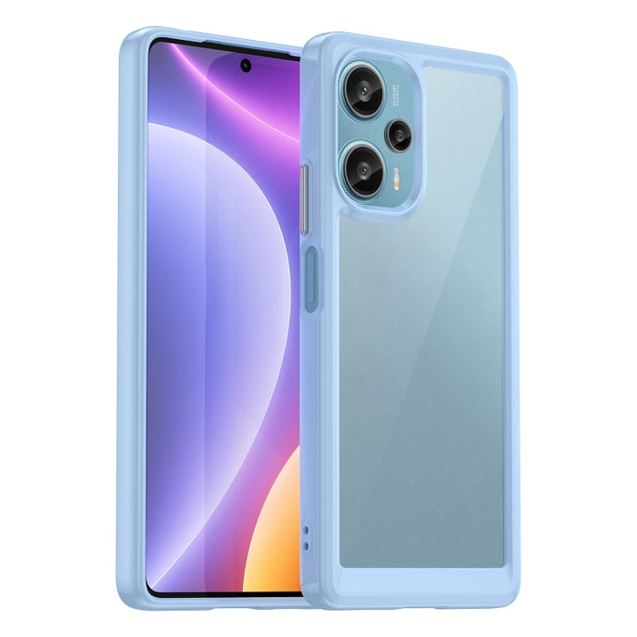 Caja colorida del teléfono de acrílico + TPU de la serie, For Xiaomi Redmi Note 12 Turbo 5G