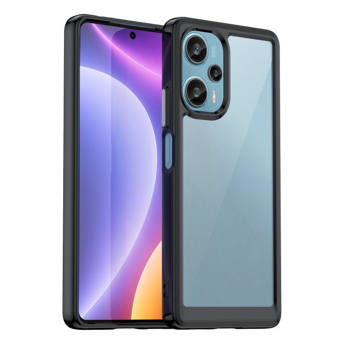 Caja colorida del teléfono de acrílico + TPU de la serie, For Xiaomi Redmi Note 12 Turbo 5G