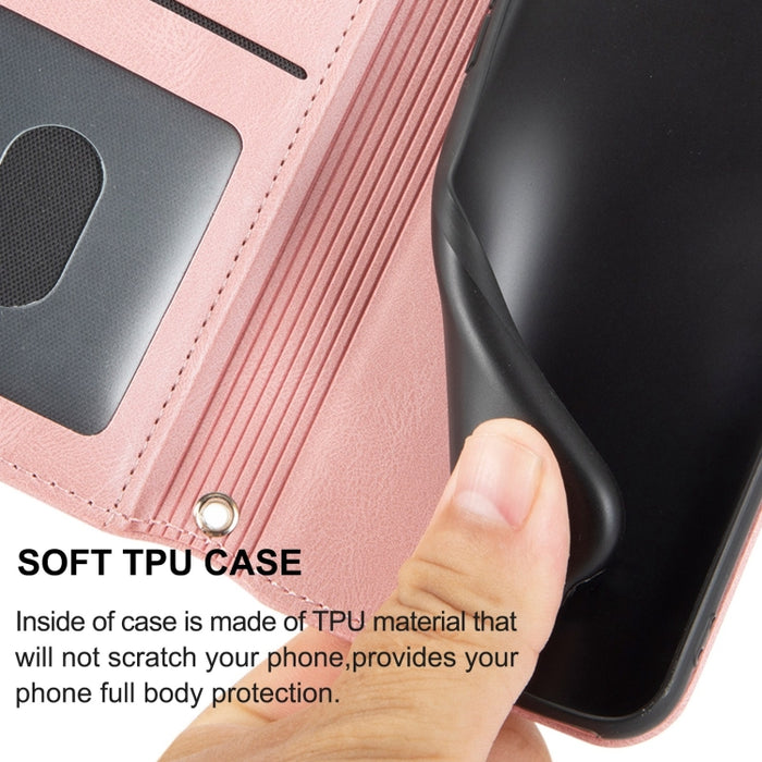 Estuche para teléfono de cuero con rayas en relieve, For Motorola Moto G Play 5G, For Motorola Moto G Stylus 5G 2023, For Xiaomi Redmi Note 12 5G Global, For Xiaomi Redmi Note 12 Pro 5G Global, For Redmi Note 12 Pro+ 5G Global                          ...