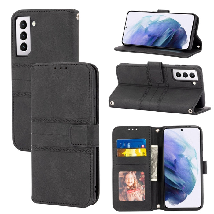 Estuche para teléfono de cuero con rayas en relieve, For Motorola Moto G Play 5G, For Motorola Moto G Stylus 5G 2023, For Xiaomi Redmi Note 12 5G Global, For Xiaomi Redmi Note 12 Pro 5G Global, For Redmi Note 12 Pro+ 5G Global                          ...