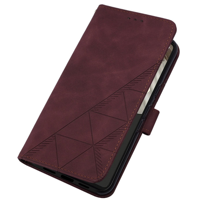 Estuche para teléfono de cuero con tapa en relieve 3D Crossbody, For Google Pixel 8, For Google Pixel 8 Pro, For Xiaomi Redmi Note 12 4G Global, For Xiaomi Redmi Note 12 Pro+ 5G Global, For Xiaomi 13, For Xiaomi 13 Lite 5G, For Xiaomi 13 Pro           ...