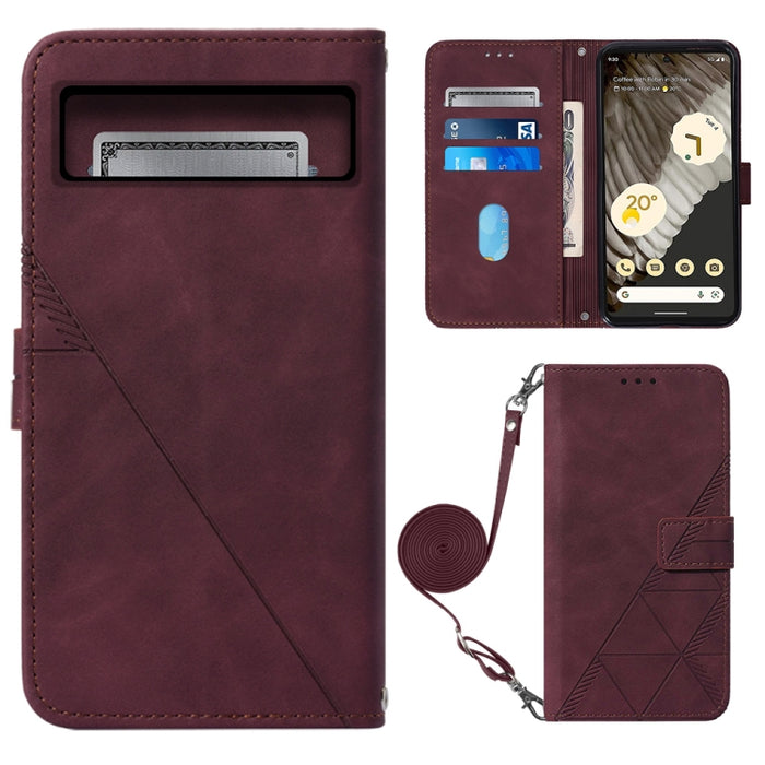 Estuche para teléfono de cuero con tapa en relieve 3D Crossbody, For Google Pixel 8, For Google Pixel 8 Pro, For Xiaomi Redmi Note 12 4G Global, For Xiaomi Redmi Note 12 Pro+ 5G Global, For Xiaomi 13, For Xiaomi 13 Lite 5G, For Xiaomi 13 Pro           ...