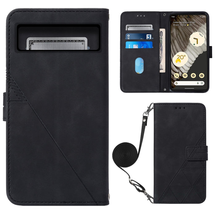 Estuche para teléfono de cuero con tapa en relieve 3D Crossbody, For Google Pixel 8, For Google Pixel 8 Pro, For Xiaomi Redmi Note 12 4G Global, For Xiaomi Redmi Note 12 Pro+ 5G Global, For Xiaomi 13, For Xiaomi 13 Lite 5G, For Xiaomi 13 Pro           ...