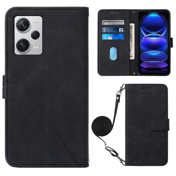 Estuche para teléfono de cuero con tapa en relieve 3D Crossbody, For Google Pixel 8, For Google Pixel 8 Pro, For Xiaomi Redmi Note 12 4G Global, For Xiaomi Redmi Note 12 Pro+ 5G Global, For Xiaomi 13, For Xiaomi 13 Lite 5G, For Xiaomi 13 Pro           ...