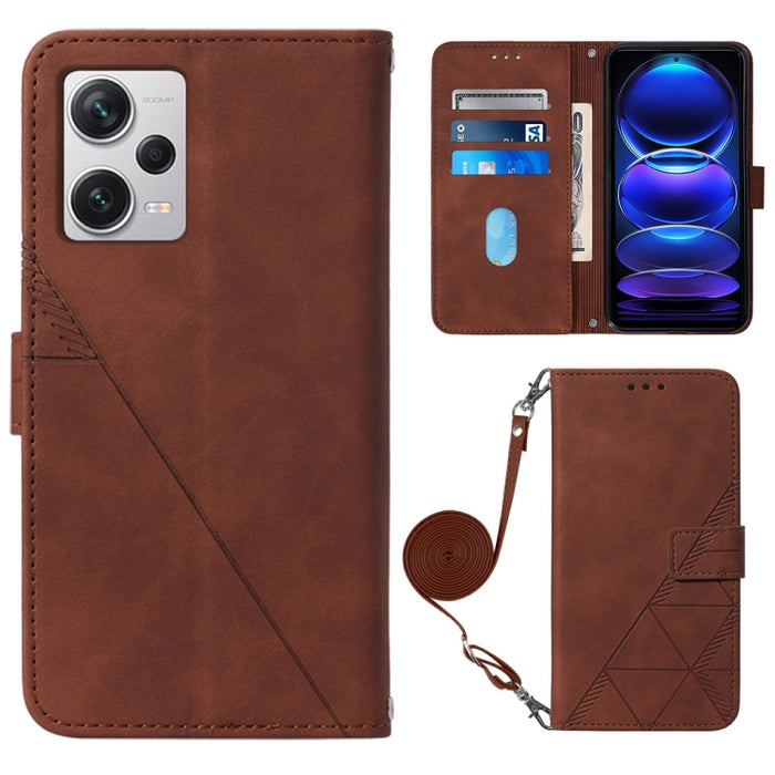 Estuche para teléfono de cuero con tapa en relieve 3D Crossbody, For Google Pixel 8, For Google Pixel 8 Pro, For Xiaomi Redmi Note 12 4G Global, For Xiaomi Redmi Note 12 Pro+ 5G Global, For Xiaomi 13, For Xiaomi 13 Lite 5G, For Xiaomi 13 Pro           ...