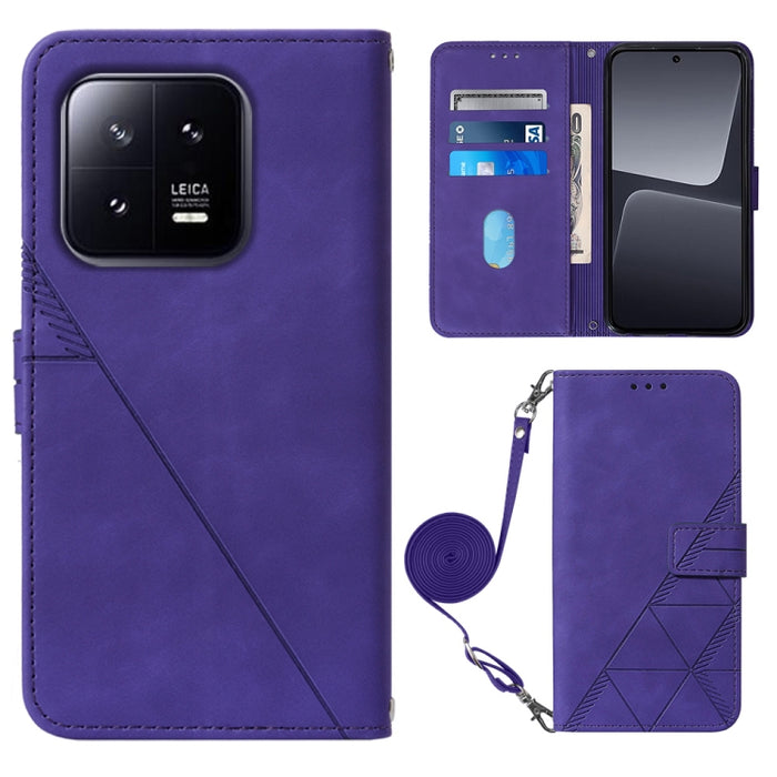 Estuche para teléfono de cuero con tapa en relieve 3D Crossbody, For Google Pixel 8, For Google Pixel 8 Pro, For Xiaomi Redmi Note 12 4G Global, For Xiaomi Redmi Note 12 Pro+ 5G Global, For Xiaomi 13, For Xiaomi 13 Lite 5G, For Xiaomi 13 Pro           ...
