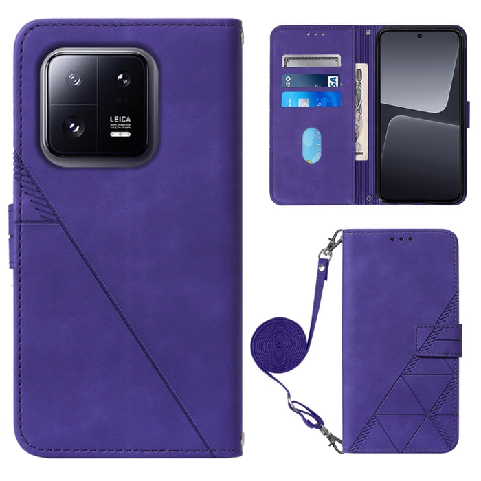 Estuche para teléfono de cuero con tapa en relieve 3D Crossbody, For Google Pixel 8, For Google Pixel 8 Pro, For Xiaomi Redmi Note 12 4G Global, For Xiaomi Redmi Note 12 Pro+ 5G Global, For Xiaomi 13, For Xiaomi 13 Lite 5G, For Xiaomi 13 Pro           ...